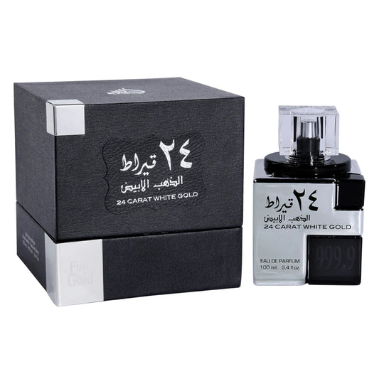 24 Carat White Gold - Unisex