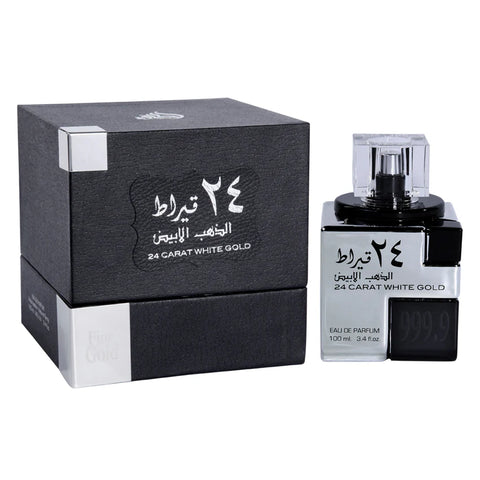 24 Carat White Gold - Unisex