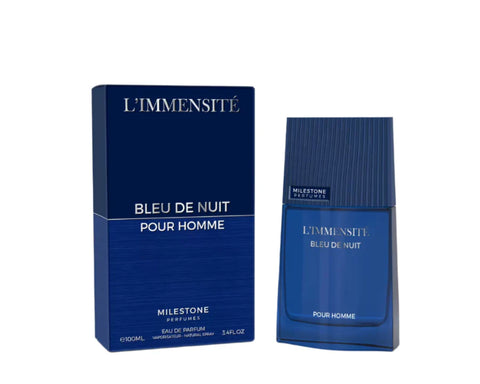 L'immentite Blue De Nuit Pour Homme - Men