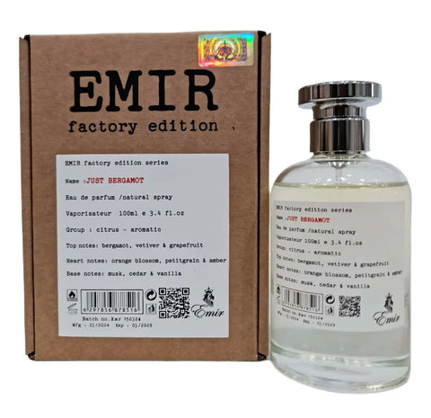 Just Bergamot Emir Factory Edition - Unisex - Moda Hijab