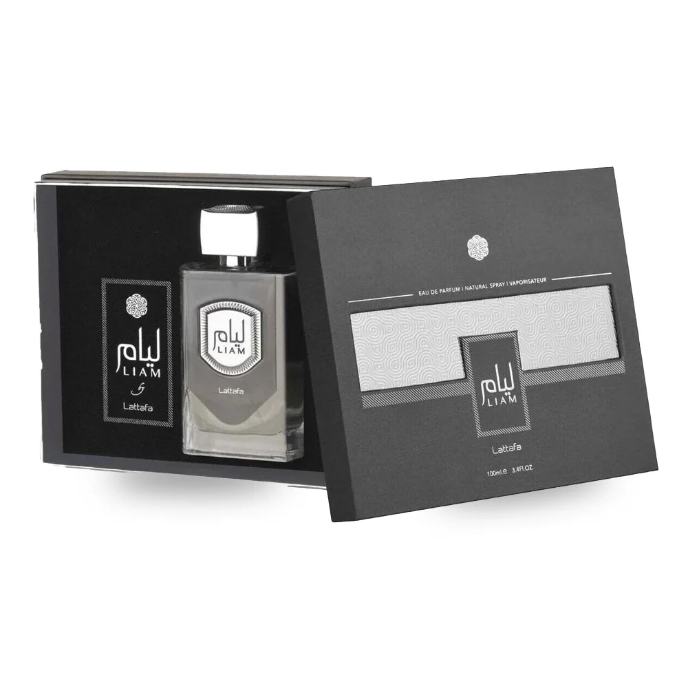 Lattafa Liam Grey – Eau de Parfum (Unisex) - Moda Hijab